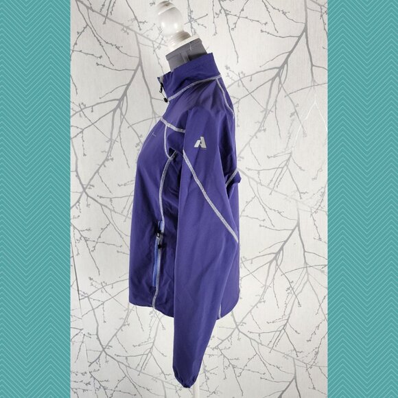 Eddie Bauer First Ascent Purple Full Zip Lightweight Jacket - Picture 2 of 4